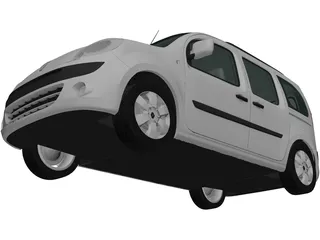 Renault Kangoo (2010) 3D Model