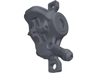 Magura MT4 Brake Caliper 3D Model