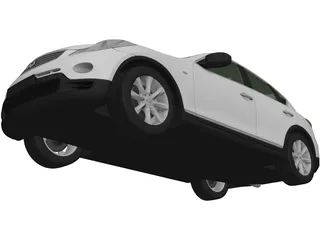 Infiniti EX 30d (2009) 3D Model