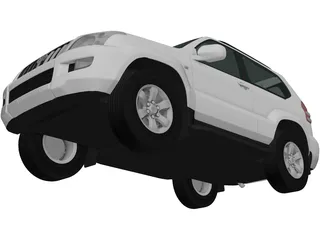 Toyota Land Cruiser Prado (2007) 3D Model