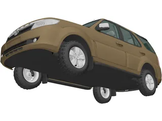 Tata Safari Storme (2015) 3D Model