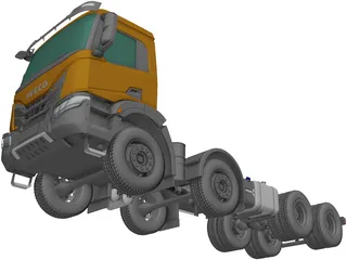 Iveco X-Way Chassis Truck (2020) 3D Model