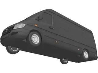 Mercedes-Benz Sprinter (2001) 3D Model