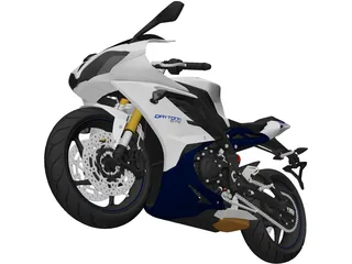 Triumph Daytona 675 (2014) 3D Model