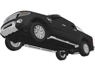 Ford Ranger (2012) 3D Model