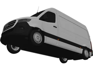 Mercedes-Benz Sprinter L2H2 (2020) 3D Model