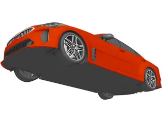 Kia Stinger GT FL (2022) 3D Model