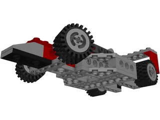 Lego Car 3D Model