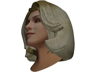 Head Madonna 3D Model