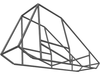 Sprint Car Chassis Base 3D Model