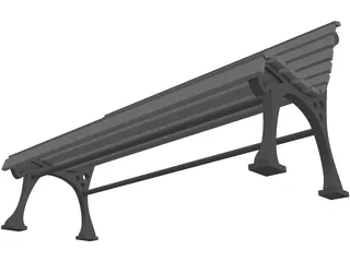 Bench 3D Model