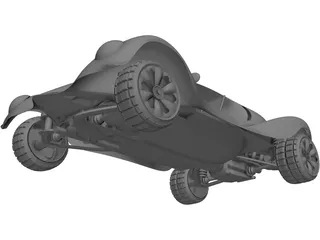 Beach Buggy 3D Model