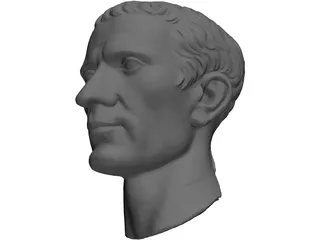 Julius Caesar 3D Model