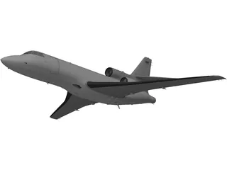 Dassault Falcon 50 3D Model