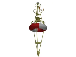 Harbor Buoy 3D Model