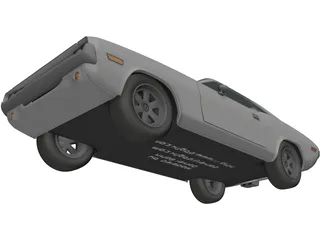 Dodge Challenger 3D Model