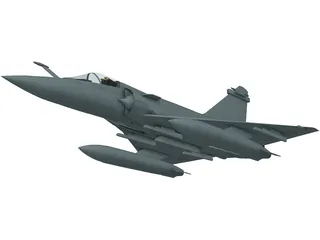 Dassault Mirage 2000-5 3D Model