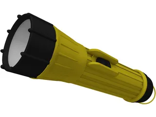 Flashlight 3D Model