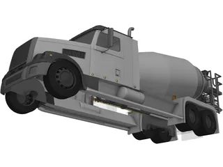 Truck Mixer 3D Model