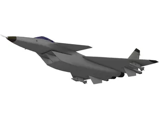 MiG-1.44 (MiG-39) 3D Model