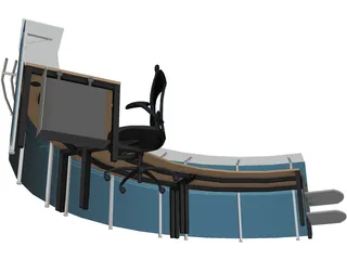 Reception 3D Model