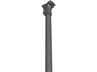 Bicycle Seatpost 3D Model