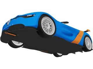 Renault Alpine A110-50 (2012) 3D Model