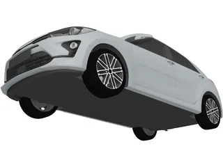 Kia Rio Hatchback (2021) 3D Model