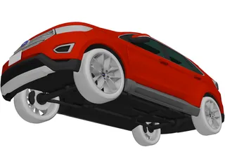 Ford Edge (2015) 3D Model