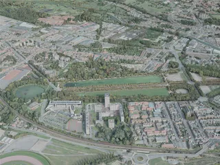 Amiens City, France (2021) 3D Model