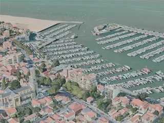 Arcachon City, France (2021) 3D Model