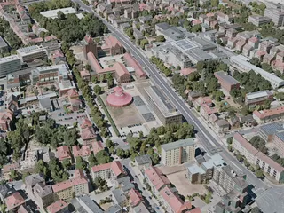 Braunschweig City, Germany (2021) 3D Model