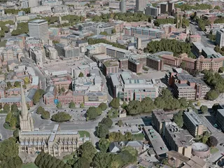 Bristol City, UK (2021) 3D Model