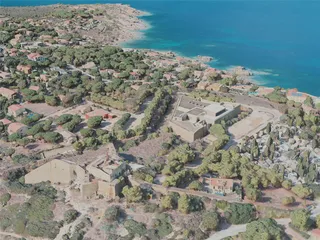 Calvi City, France (2021) 3D Model