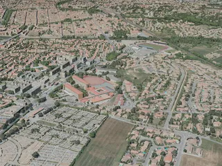 Carcassonne City, France (2021) 3D Model