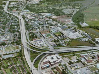Charleston City, USA (2021) 3D Model