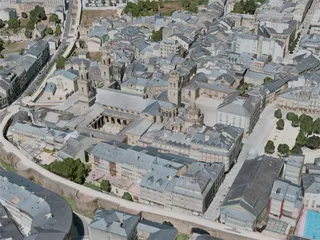 Lugo City, Spain (2021) 3D Model