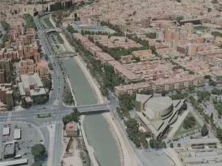 Murcia City, Spain (2021) 3D Model
