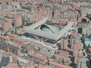 Oviedo City, Spain (2021) 3D Model