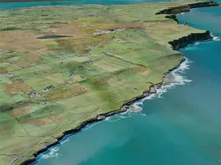 Cliffs of Moher, Ireland (2021) 3D Model