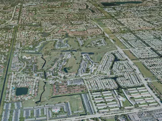 Coral Springs City, USA (2021) 3D Model