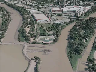 Culiacan City, Mexico (2021) 3D Model