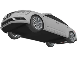 Renault Talisman (2016) 3D Model