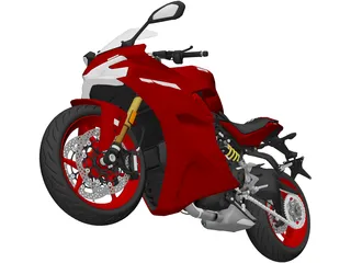 Ducati Supersport 950 3D Model