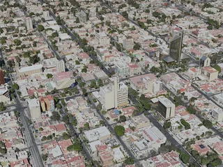 Guadalajara City, Mexico (2021) 3D Model