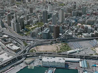 Kobe City, Japan (2021) 3D Model