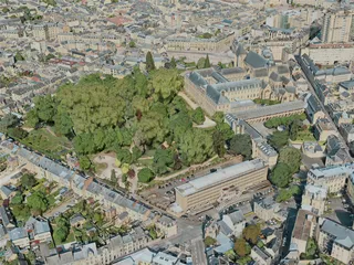 Le Mans City, France (2021) 3D Model