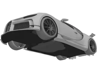 Bugatti Chiron Pur Sport (2021) 3D Model