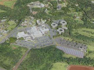 Lihue City, USA (2021) 3D Model