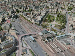 Limoges City, France (2021) 3D Model